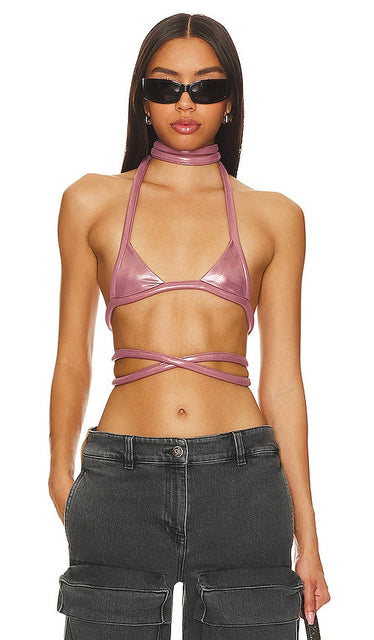 SUBSURFACE Tube Nipple Cover Top in Rose Gold - SUBSURFACE Cache-tétons tube en or rose - SUBSURFACE 玫瑰金管状乳头盖顶部 - SUBSURFACE Tube Nippelabdeckung oben in Roségold - SUBSURFACE 튜브 니플 커버 탑, 로즈 골드 색상 - Parte superiore del copricapezzoli SUBSURFACE in oro rosa