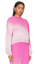 SUNDRY Cropped Sweatshirt in Pink