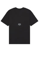 SUPERVSN Meditation Saves Lives Short Sleeve T-Shirt in Black