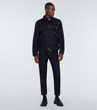 Sacai Asymmetric denim jacket