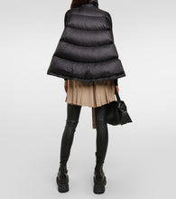 Sacai Asymmetric quilted down vest