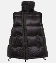 Sacai Asymmetric quilted down vest - Sacai 不对称绗缝羽绒背心