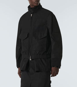 Sacai Cotton-blend ripstop jacket