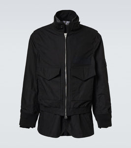 Sacai Cotton-blend ripstop jacket