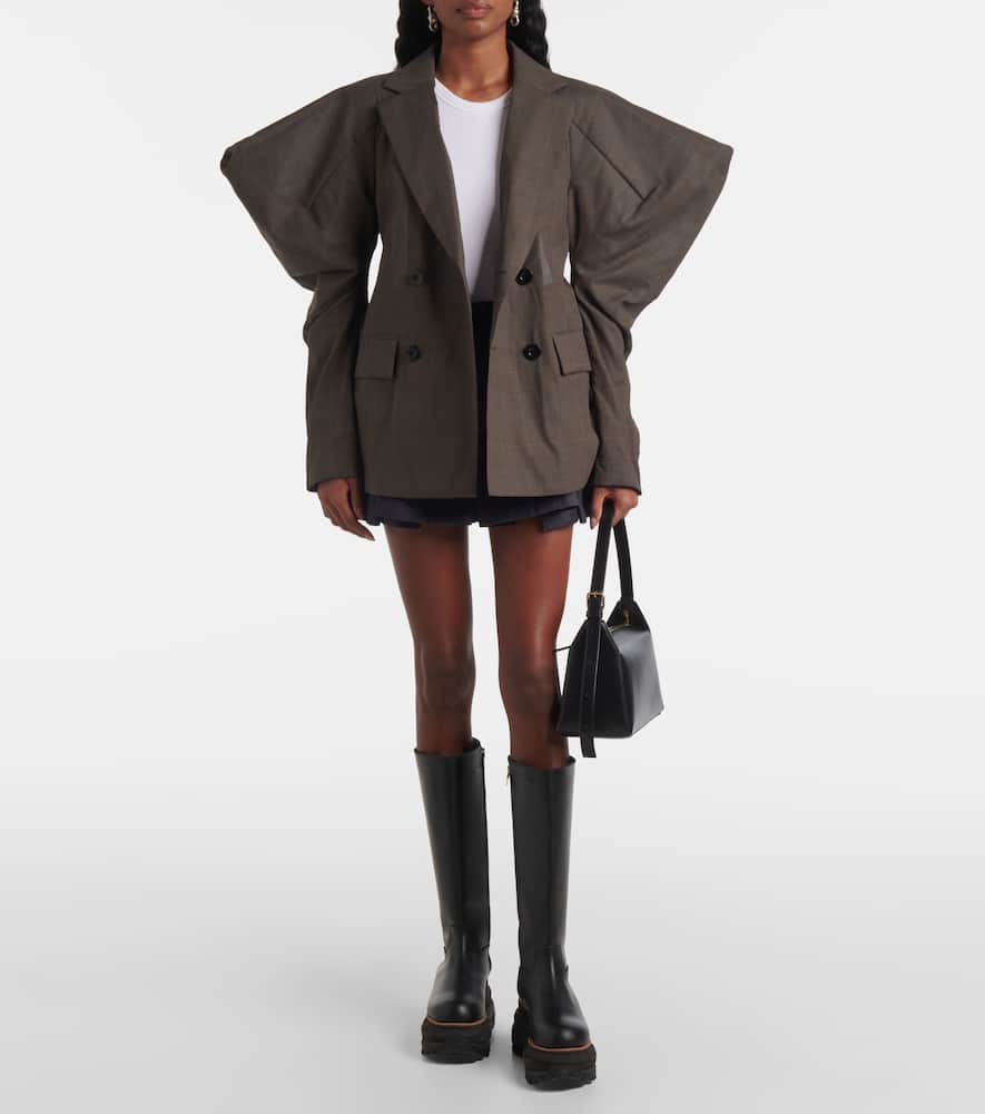 Sacai Cotton voile blazer