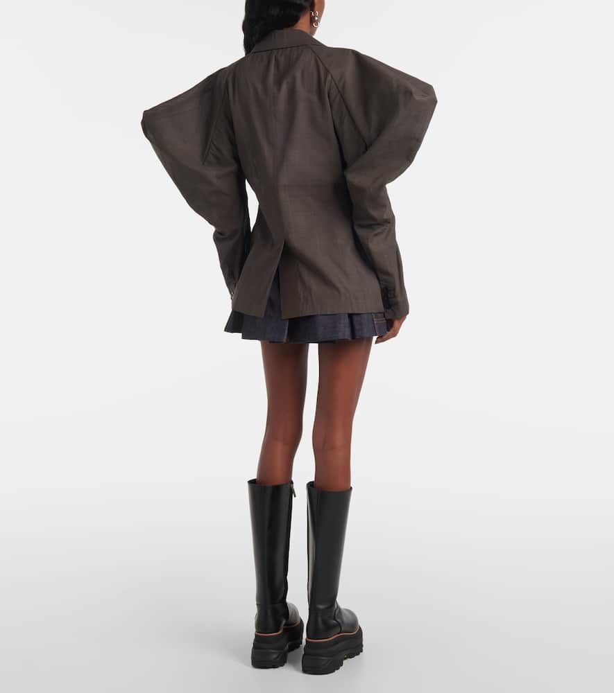 Sacai Cotton voile blazer