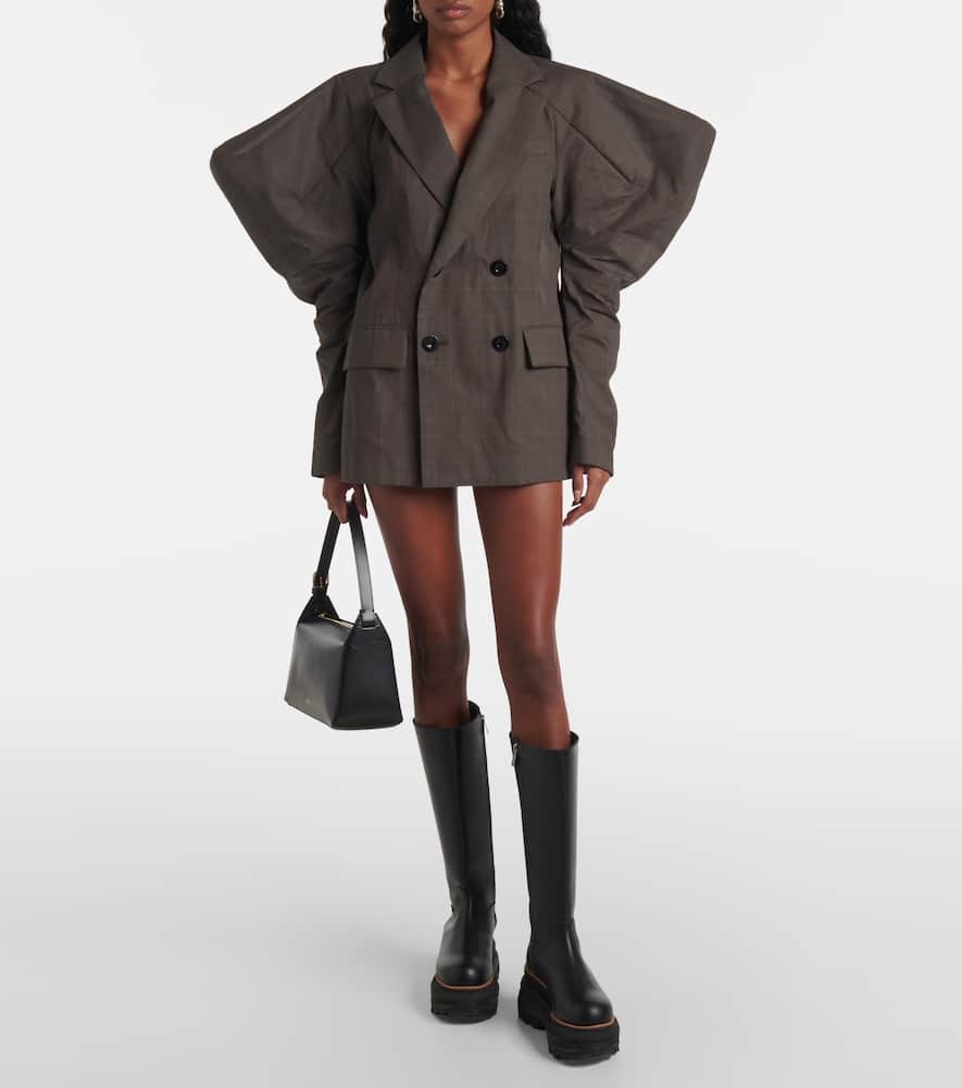 Sacai Cotton voile blazer