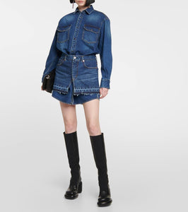 Sacai Denim shirt dress