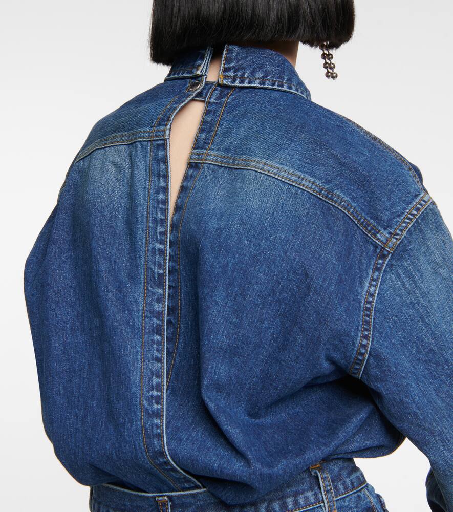 Sacai Denim shirt dress