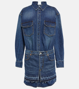 Sacai Denim shirt dress