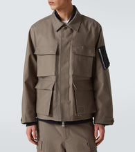 Sacai Layered cotton jacket