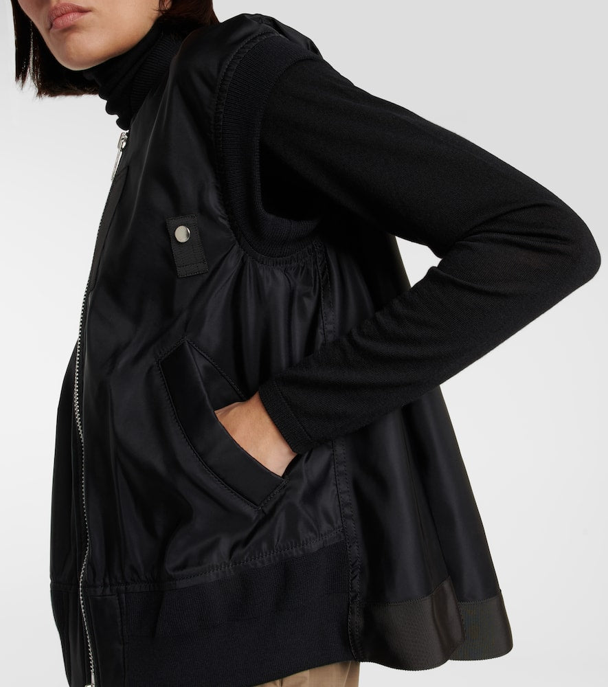 Sacai Nylon vest