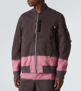 Sacai Ombr√É¬© cotton blouson