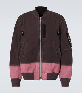 Sacai Ombr√É¬© cotton blouson