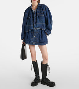 Sacai Oversized denim shirt