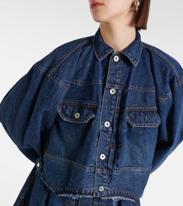 Sacai Oversized denim shirt