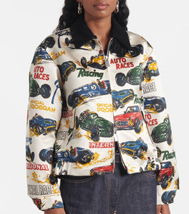 Sacai Printed blouson