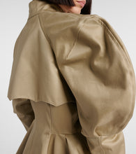 Sacai Puff-sleeve cotton chino jacket