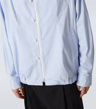 Sacai Striped cotton jacket