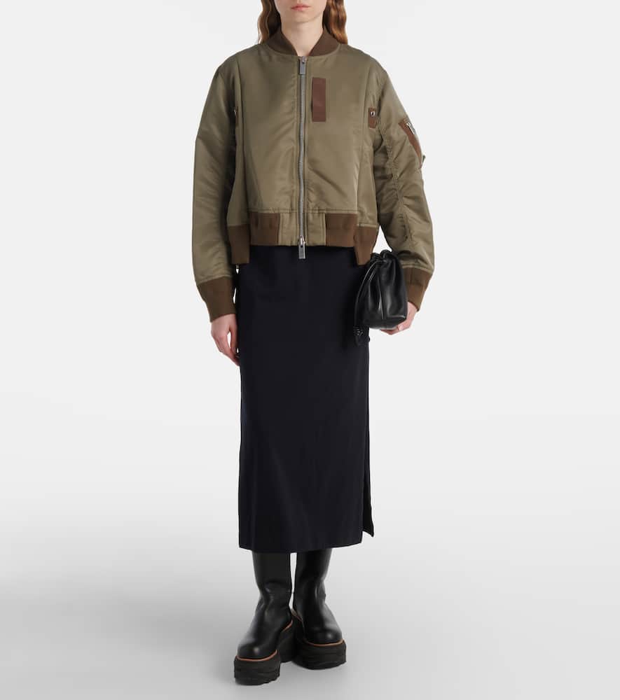 Sacai Technical twill blouson