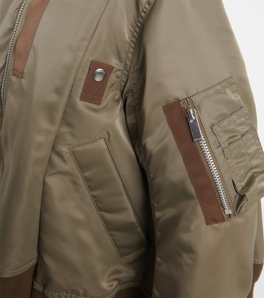 Sacai Technical twill blouson