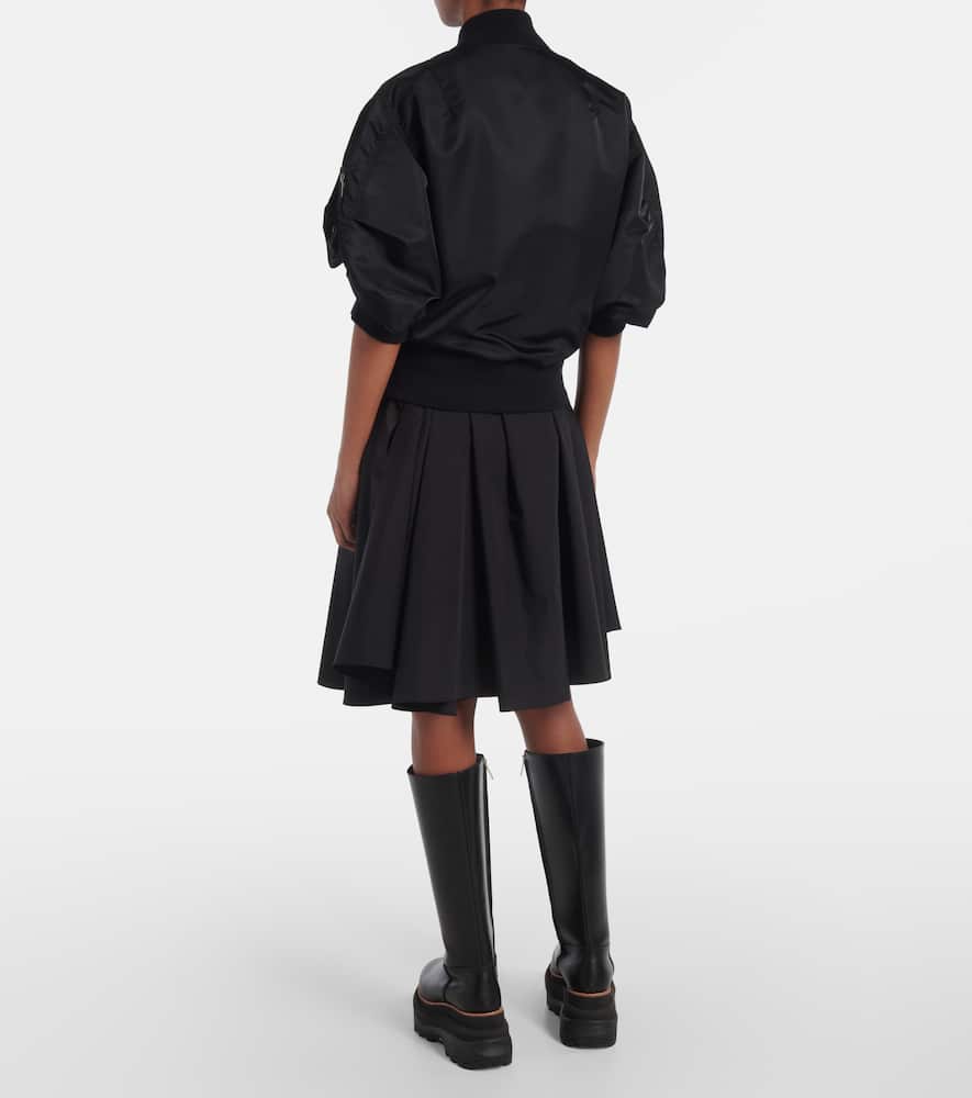 Sacai Technical twill blouson jacket