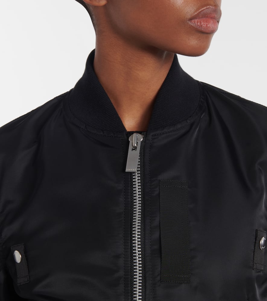 Sacai Technical twill blouson jacket