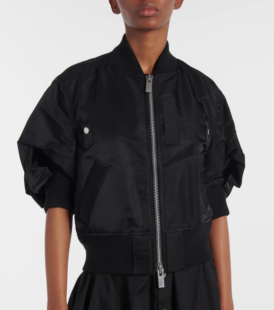 Sacai Technical twill blouson jacket