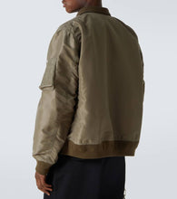 Sacai Technical twill bomber jacket