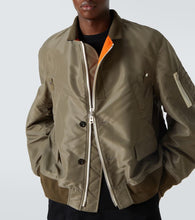 Sacai Technical twill bomber jacket