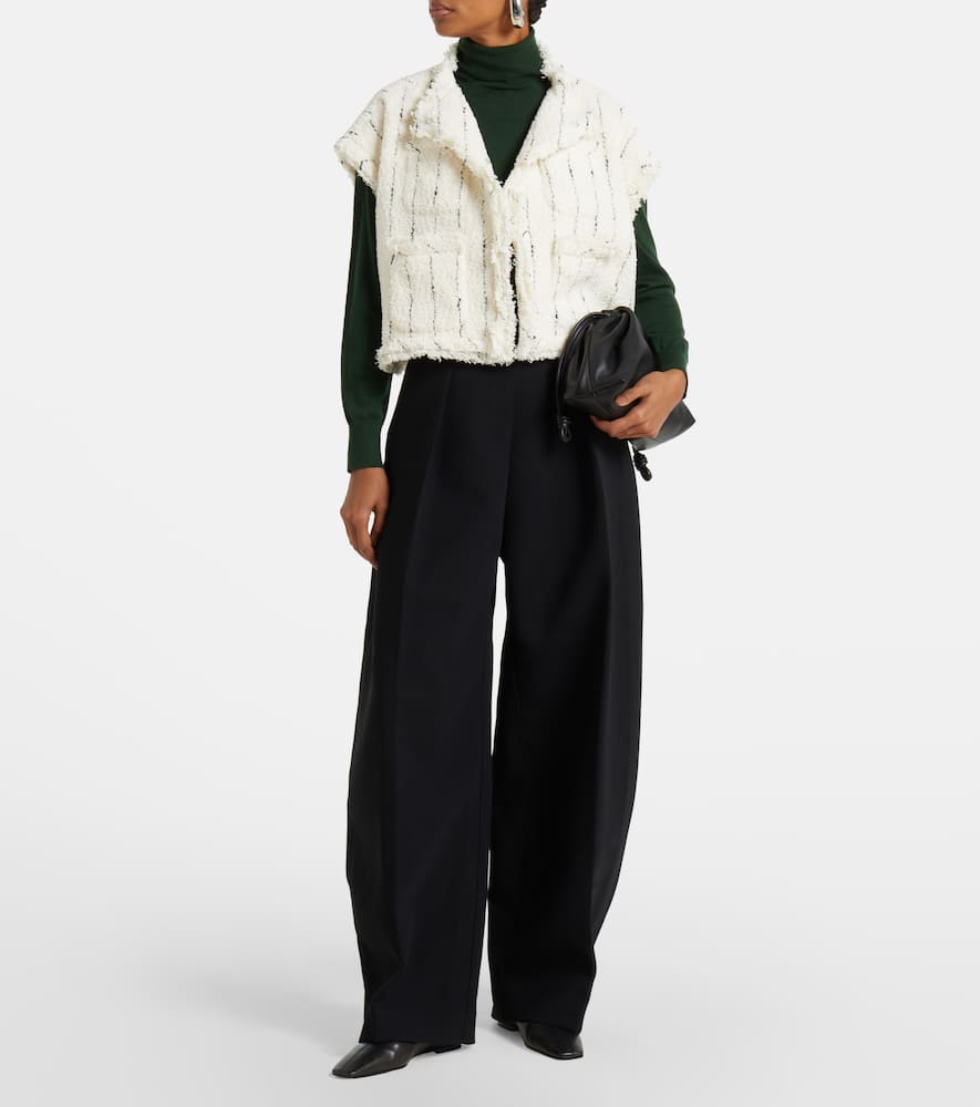 Sacai Tweed vest