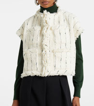Sacai Tweed vest