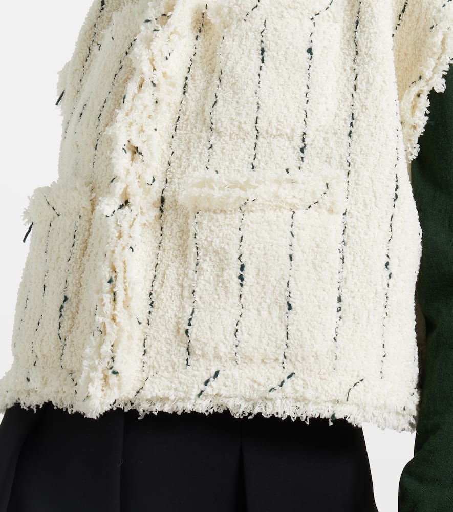 Sacai Tweed vest