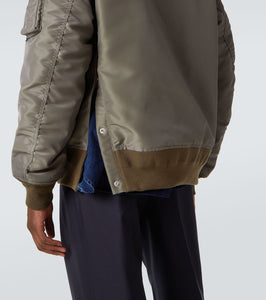 Sacai Twill bomber jacket