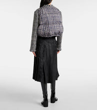 Sacai Wool-blend tweed jacket