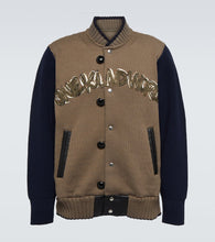 Sacai x Eric Haze Code varsity jacket