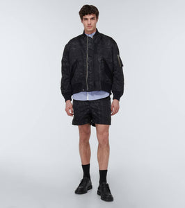 Sacai x Eric Haze printed bomber jacket