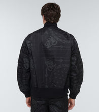 Sacai x Eric Haze printed bomber jacket