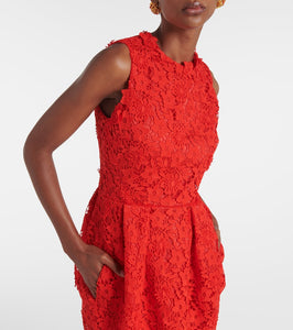 Safiyaa Alani lace midi dress