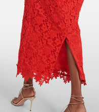 Safiyaa Alani lace midi dress