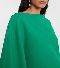 Safiyaa Arama feather-trimmed minidress