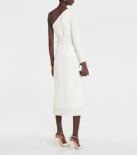 Safiyaa Asymmetrical  midi dress