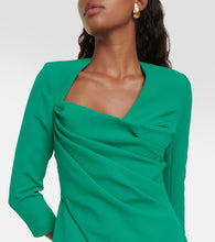 Safiyaa Ayanna crêpe gown