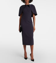 Safiyaa Barb draped  midi dress