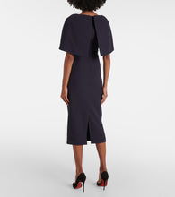 Safiyaa Barb draped  midi dress