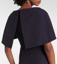 Safiyaa Barb draped  midi dress