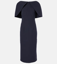 Safiyaa Barb draped  midi dress. Safiyaa Barb 垂褶中长连衣裙