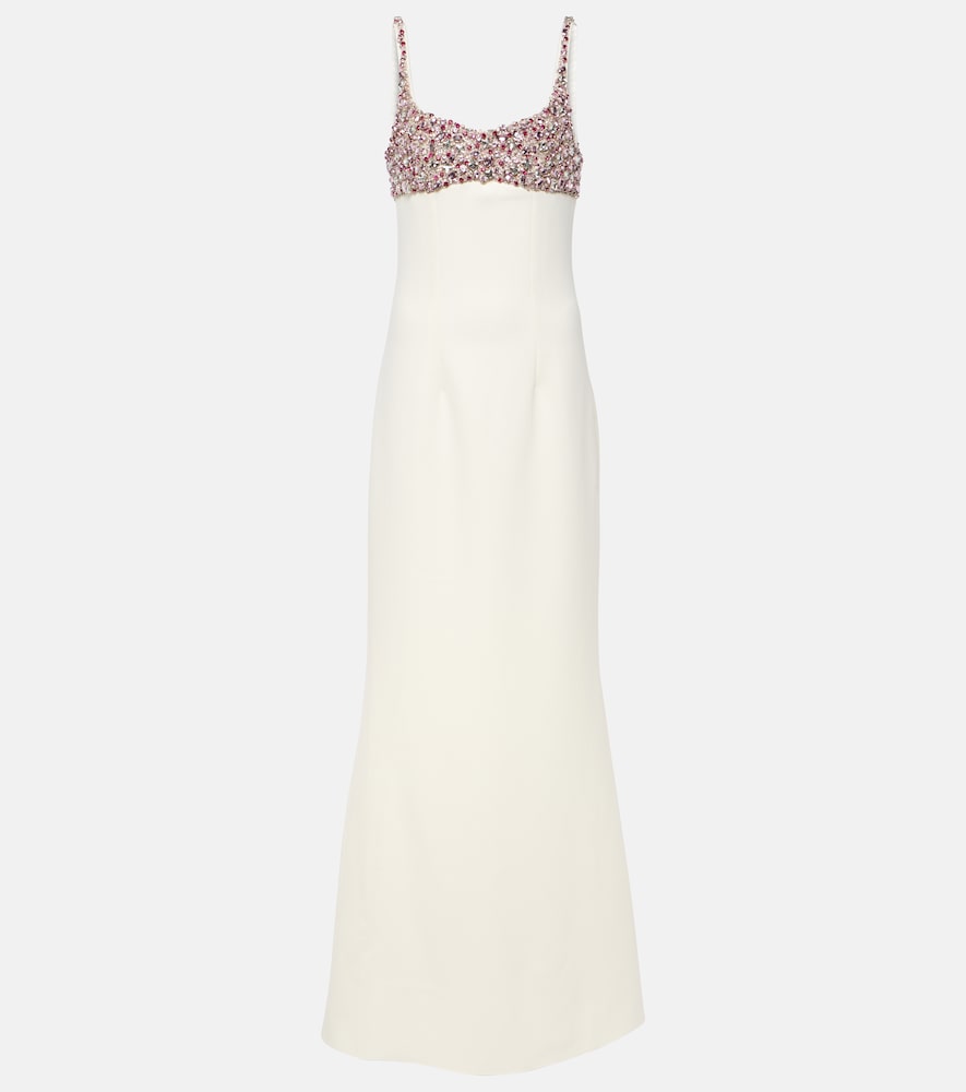 Safiyaa Beatriz embellished gown. Safiyaa Beatriz 缀饰礼服