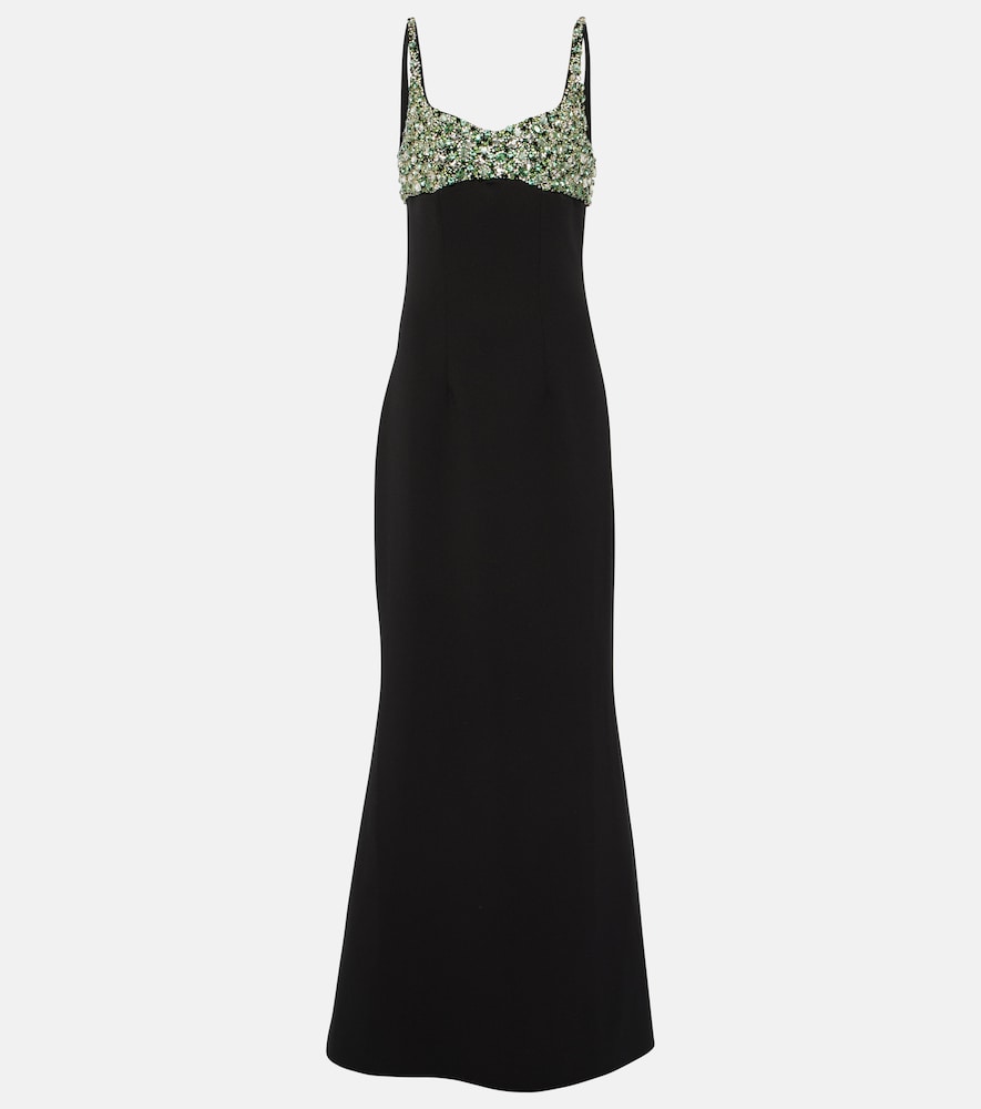 Safiyaa Beatriz embellished gown. Safiyaa Beatriz 缀饰礼服