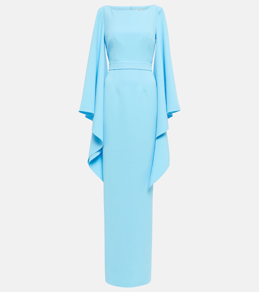 Safiyaa Boat N Flared belted maxi dress. Safiyaa Boat N Flared 腰带长裙